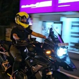 Manju Warrier Instagram - If you can still hear your fears, shift a gear.

 📹 @bineeshchandra
#motorbiking #travel #stilllearning #learningfrommistakes