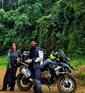 Manju Warrier Instagram - Falling. Mudding. And still learning... ❤️
Thanks for the fun company! @bineeshchandra @ambro_46 
#biking #bmwgs1250 #ajithkumar #ak #inspiration