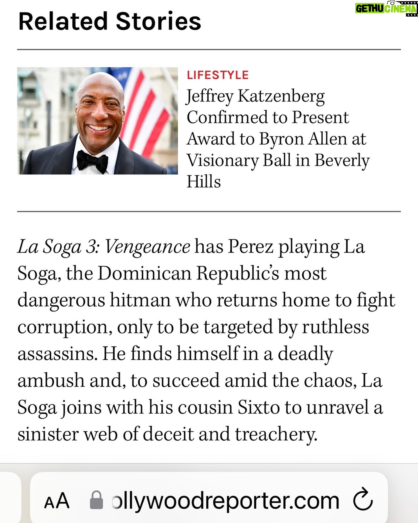 Manny Pérez - 1.7K Likes - BREAKING NEWS!! Ya es OFICIAL!! @lasoga3venganza llega a USA el 12 de Diciembre!! Anoten la fecha!! Gracias a @hollywoodreporter @freestyledigitalmedia
IT’S OFFICIAL @lasoga3venganza Will finally be On Demand and Streaming platforms on December 12th!!!
@juancantolshow @eltiguerevacano @josephrodrigueze @diegoasteffens @dgcinerd @mojicamf @film_mode_entertainment @carlosmartincarle @mayimba24