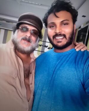 Manoranjan Ravichandran Instagram - It's rare that we click pictures together, but today is one of those days where me and dad are alone at home. He randomly calls and asks to click a picture so that he can send it to mom. The playfulness amidst the workaholic that he his is so adorable. #Dad @1n1ly_ravichandran