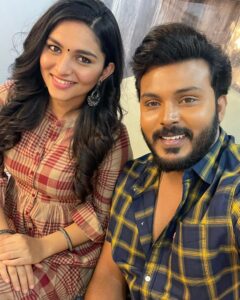 Manoranjan Ravichandran Instagram - The last of shoot of this very talented actress. Kayadu, shooting with you was a breeze and the way you’ve performed in muggilpete can’t wait for the people to see you on screen. All the very best :) @kayadu_lohar