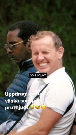 Måns Möller Instagram - Skämskudde på! #komikerutangränser @svtplay