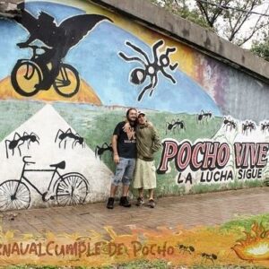 Manu Chao Instagram - Gracias Rosario! Alta vibra!
EL POCHO VIVE !!!!
EN LUDUEÑA !!!!
#ManuChao #PochoVive 
@carnavalcumpledepocho  @artexlibertad @guiyepincel @varon.fernandez