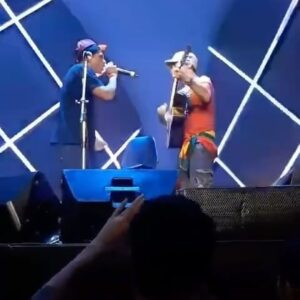 Manu Chao Instagram - Con Nego Bala en SP.  Magico encontro! Alta vibra. E nois✌️ #ManuChao #NegoBala @negobalamc  @luckysalvadori @miguel_rumbao @cine_joia