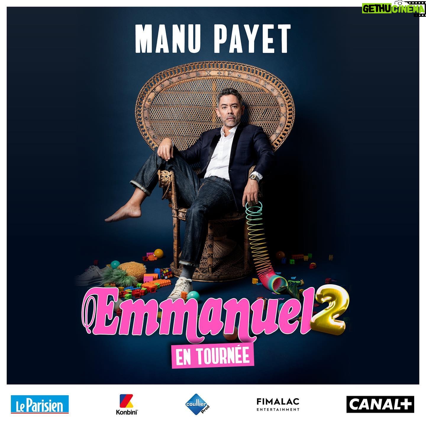 Manu Payet - 2.2K Likes - Voici les premières dates de la tournée ! Très heureux de venir jusqu’à vous !
(D’autres villes arrivent bientôt…)
🎟️ Billetterie #Emmanuel2 : lien dans la bio