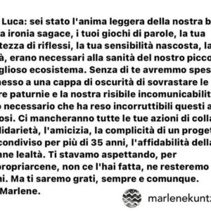 Manuel Agnelli Instagram - 🖤
@marlenekuntzofficial
