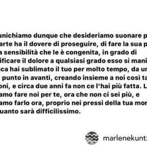 Manuel Agnelli Instagram - 🖤
@marlenekuntzofficial