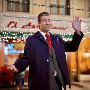 Manuel Baqueiro Instagram - Feliz navidad desde la Plaza de los Frutos!!!! Nuestra última navidad juntos, pero estaremos ahí, amando para siempre!!! Gracias por tanto cariño y amor!!!!!