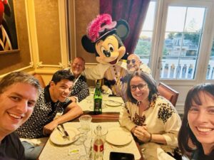 Manuel Luís Goucha Instagram - Jantar com o Mickey!