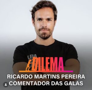 Manuel Luís Goucha Instagram - Ricardo Martins Pereira, @oarrumadinho, será um dos comentadores das galas de Domingo do programa DILEMA que terá início no próximo dia 7 de Julho. Durante dois meses, Julho e Agosto, estará ao meu lado para avaliar o jogo dos concorrentes. Do que conheço do seu trabalho falo-á de forma incisiva e divertida. Esta é a primeira novidade oficial no que toca ao meu próximo desafio televisivo e que me deixa muito agradado. Gosto muito do Ricardo. Agora prepare-se para as próximas novidades: quem será a comentadora? E ainda haverá um infiltrado para estar connosco também aos Domingos. Fique atento(a).
