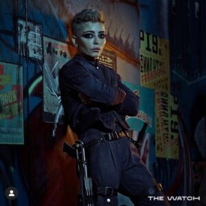 Marama Corlett Instagram - 🐺#Angua #TheWatch Coming your way January 3rd @bbcamerica @thewatch  Make up and hair by the incredible @marie.maggio So many people to tag here...