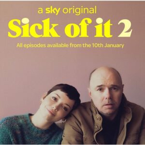 Marama Corlett Instagram - #SICKOFIT2 with the one and only Karl Pilkington  Directed by #RichardYee  DOP Nick Martin @skyone @meandyouprods #karlpilkington @jamessondra