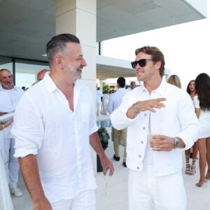 Marc D'Amelio Instagram - Another incredible White Party! Thank you my brother Michael Rubin @michaelrubin for an amazing time.