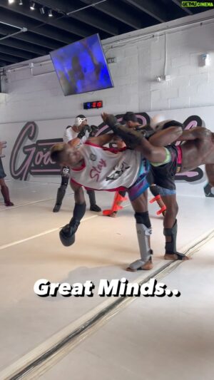 Marc Diakiese Instagram - #GreatMinds #UltimateFighterVet Me & #UFCFighter @marc_diakiese had the same idea 💡 @ the same exact time 😂 @ufc @karatecombat 
🎥 @president.awesome @goatshed @goat.mgt