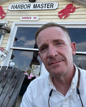 Marc Evan Jackson Instagram - Everyone went home, so I guess I’m in charge…?
S’that how it works, @steven.pixley? 
@mainewindjammercruises