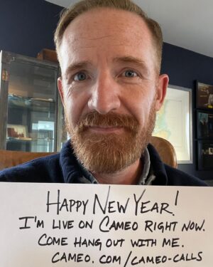 Marc Evan Jackson Instagram - Happy New Year! 
I’m live on Cameo right now.
Come hang out with me!

Proceeds benefit my charity The @detroitcreativityproject 
Copy and paste this link:

https://v.cameo.com/3Cd0YAGvtmb