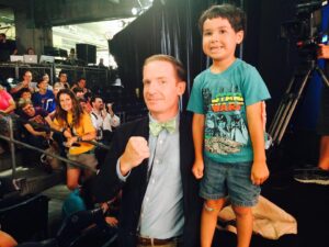 Marc Evan Jackson Instagram - All time favorite Thrilling Adventure Hour memory. 
I hope this young person is doing well, and writing stories.
