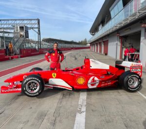 Marc Gené Instagram - The #F2004, in my opinion the best F1 ever. La #F2004 è la machina piú veloce che ho mai guidato. Mi F1 preferida @ferrariraces #F1Clienti @autodromoimola