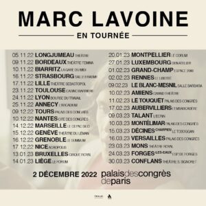Marc Lavoine Instagram - La tournée « Adulte jamais » débutera à l’automne et passera par la France (le 2 décembre au Palais des Congrès de Paris), la Belgique, la Suisse et le Luxembourg ! Vous pouvez réserver vos places en cliquant sur le lien dans la bio.