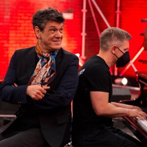 Marc Lavoine Instagram - Dernier coaching avec @jimbauermusic. 
On vous prépare une magnifique finale de #TheVoice !

📷 @marwan_photographer