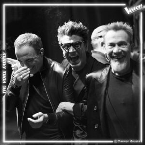 Marc Lavoine Instagram - Venez vous détendre avec mes amis @nikosaliagas et @pagny_officiel ce soir dans #TheVoice pour la suite des Battles !