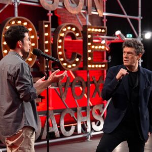 Marc Lavoine Instagram - On rigole un peu, mais on bosse beaucoup !
Derniers coachings avant les Grands Shows en direct de #TheVoice !

📷 @marwan_photographer