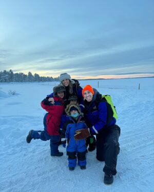 Marc Muniesa Instagram - Family husky safari🇫🇮❄️