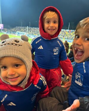 Marc Muniesa Instagram -  1 in a crazy game!! First time for the boys at Lyngby, they loved it💙