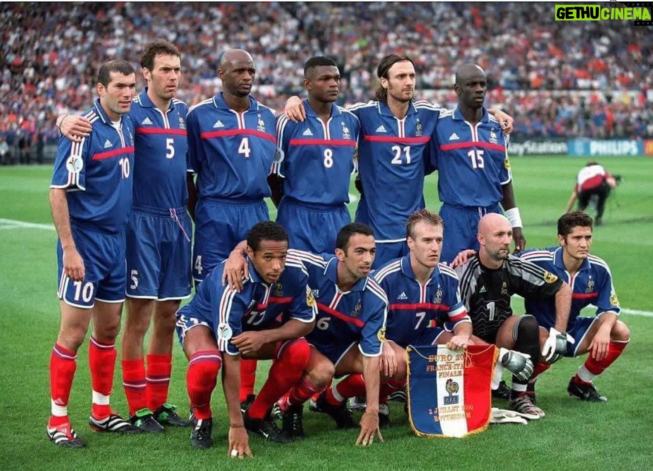 Marcel Desailly - 9.4K Likes - #euro2000 🤩❤️ what a team 🔥