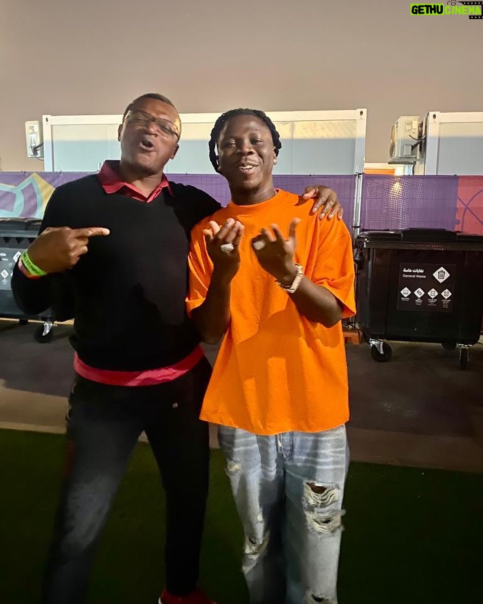Marcel Desailly - 2.5K Likes - Nice to see my Bro in #doha promoting #ghana 🇬🇭 #musique #football ⚽️ #performance #talent #intelligence #hard work