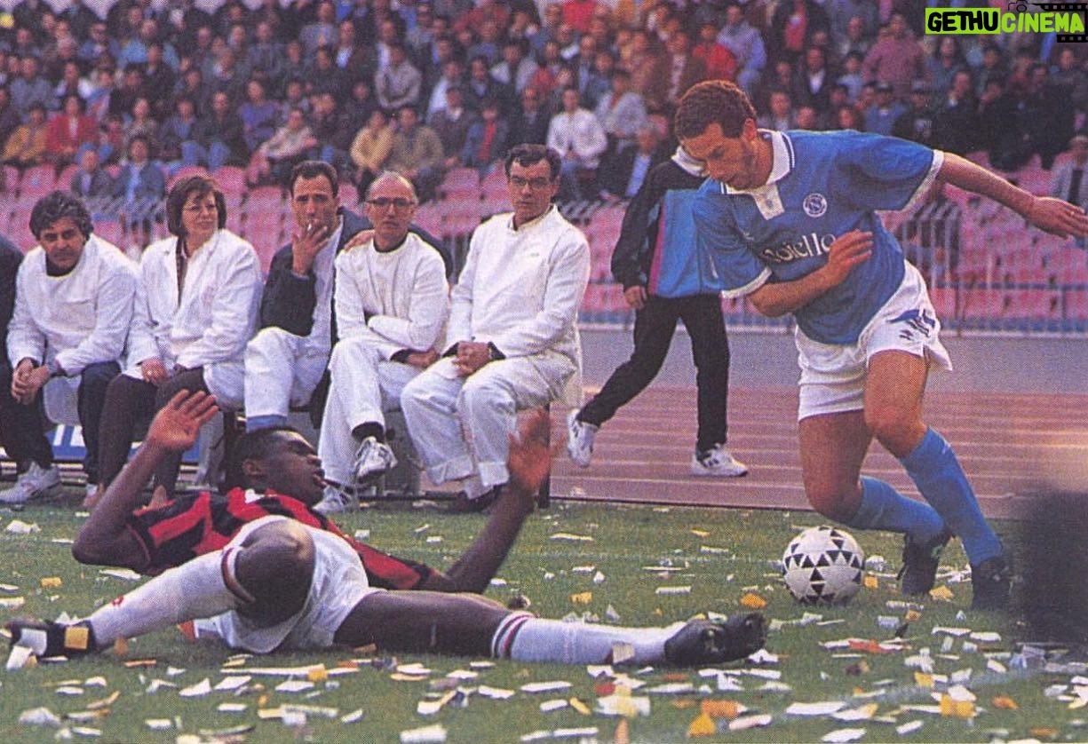 Marcel Desailly - 3.6K Likes - @officialsscnapoli VS @acmilan 1994 ⚽️ #football #seriea