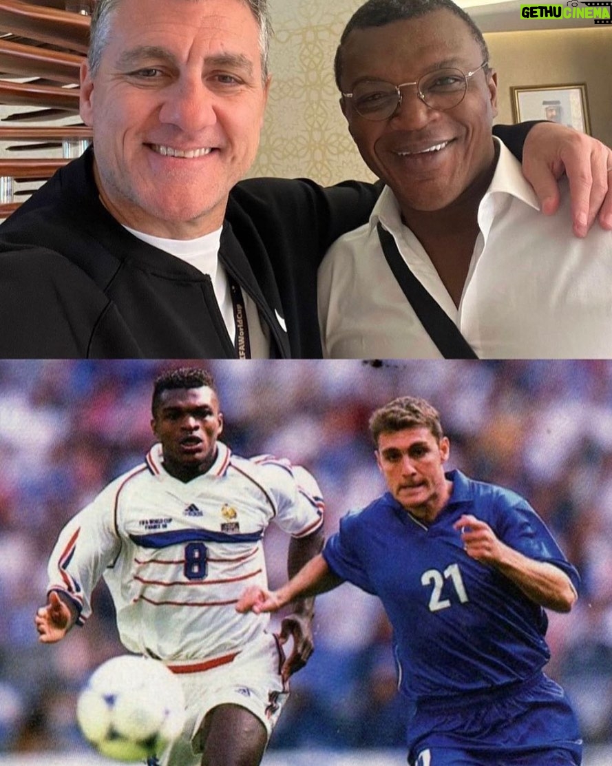 Marcel Desailly - 5.5K Likes - #legends #italie @christianvieri