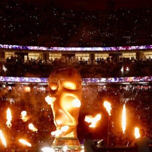 Marcel Desailly Instagram - Quelle overture incroyable pour la
@fifaworldcup au stade Al Bayt. Le plus
grand spectacle du monde a enfin
commencé #Qatar2022 #FIFAWorldCup