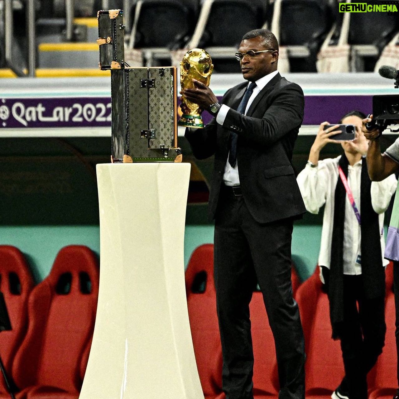 Marcel Desailly - 30.7K Likes - Love ❤️ You ⚽️ @fifaworldcup 🙌🏽🤩 what else guys only Familly and Health Above this moments