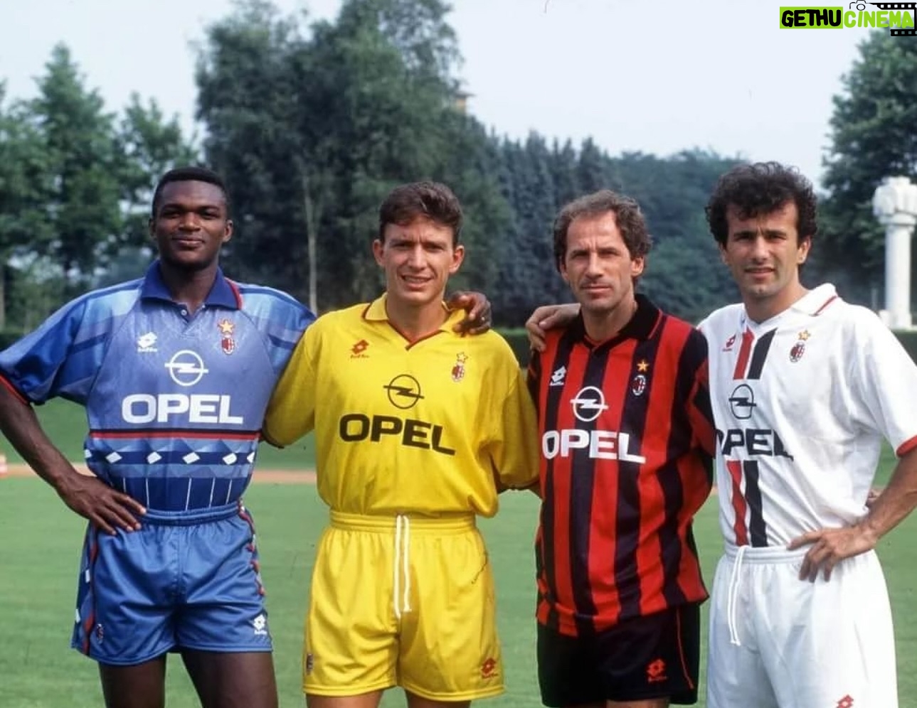 Marcel Desailly - 7.4K Likes - @acmilan @francobaresi @eranio_stefano.official @marceldesaillyofficial miss you Guys ❤️#savicevic #italie