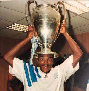 Marcel Desailly Instagram - @olympiquedemarseille #ajamaislespremiers #memories💕 ⚽️ @championsleague