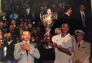 Marcel Desailly Instagram - #hassan2  #trophy  @fff  #marocco