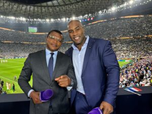 Marcel Desailly Instagram - 11 times #worldchampion #judo ⭐️❤️ @teddyriner #doha