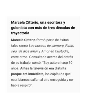 Marcela Citterio Instagram - Domingo de chismes con nota en TN! 🍿

Link de la nota completa en mis historias… 😉