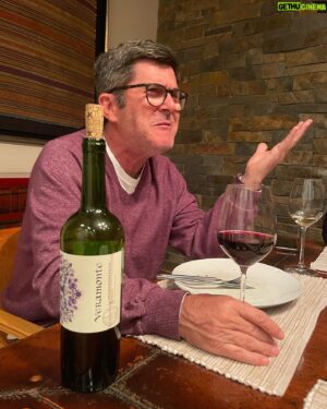 Marcelo Comparini Instagram - Nada mejor que un invernal almuerzo familiar (nadie más quiso aparecer, juro que no estoy solo) @vinedosveramonte