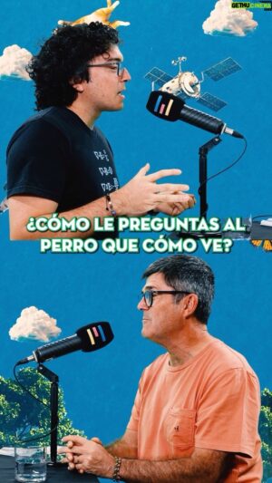 Marcelo Comparini Instagram - ¿Cómo le preguntas a un perro cómo ve? 🐶😅

En este nuevo capítulo de Dudarini, @elproferobbie nos introduce en el mundo de los colores, porqué los vemos y cómo los vemos 🎨

Disponible en emisorpodcasting.com, 13cradio.cl, Spotify y Youtube 🎧