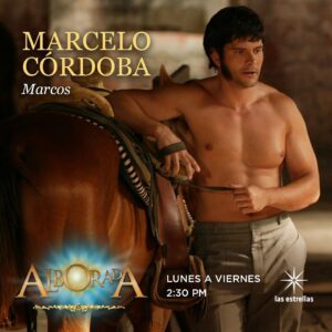 Marcelo Córdoba Instagram - Gracias a mi adorada @luceromexico por subir esta foto en #twitter!! Y puso esto además:”Marcelo Cordoba es Marcos en #Alborada. Después fue Plutarco en… ahhhh pero eso es otra historia! 🤣🤩
Un gusto trabajar con mi querido @MarcheloCordoba ! 👏🏻👏🏻👏🏻 #lasestrellas @televisa_espectaculos