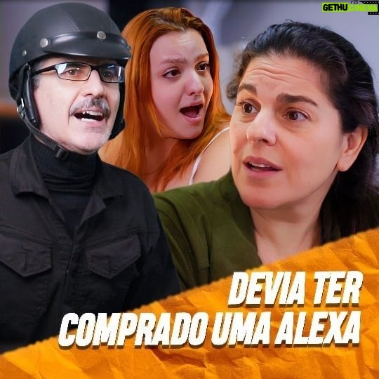 Marcelo Laham - 7.9K Likes - DEVIA TER COMPRADO UMA ALEXA
Cada dia mais pessoas tem uma ALEXA em casa. A pergunta que não quer
calar é: e se ela fosse do gênero masculino, como seria? Com certeza, mais confusa, mais
desatenta, menos objetiva. O Embrulha Pra Viagem resolveu fazer essa experiência pra
testar os resultados. Comentem o que vocês acharam.
@marcelolaham
@willians.mezzacapa
@mauricio_de_barros
@jubogussaadd
@maryminoboli
#embrulhapraviagem #burrao #fernandoburrão
