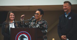 Marcia Fudge Instagram - While in Kenai, Alaska, I was honored to announce that HUD awarded $128 million to support affordable housing in Tribal communities. 

These awards provide American Indian and Alaska Native communities with funding to address challenges in ways that best serve their Tribes.