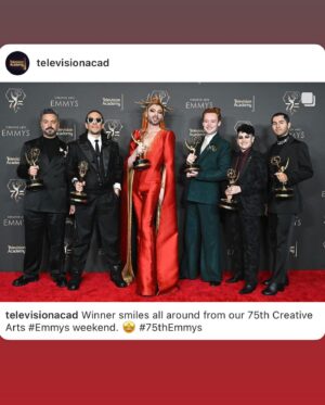 Marco Marco Instagram - We’re Here for ANOTHER ONE🏆 Emmy #2 @televisionacad