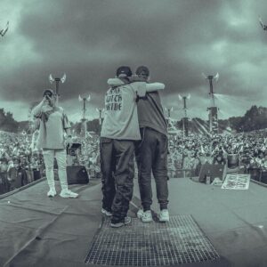 Marco Spronk Instagram - defqon.1 legends. so grateful to be able to do this in my life. thank you guys for always supporting me. ❤️🤘🏻 @devinwildnl and me had an amazing time and had such a hard time selecting all the tracks for this set but i really hope you guys enjoyed it. thanks again and big big love to @devinwildnl and @defqon1 

#hardstyle