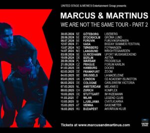 Marcus Gunnarsen Instagram - Tour life is back🏁 Where will we see you? #wearenotthesametour PT2