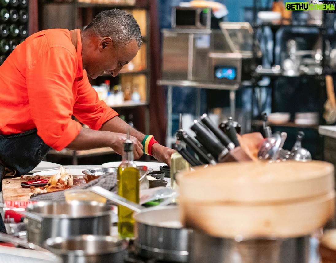 Marcus Samuelsson - 1.4K Likes - They all teamed up on me on #BobbysTripleThreat - but you know I don’t back down from a challenge! Tune in this Tuesday the 9th at 9pm on the @foodnetwork or @StreamOnMax to watch it all go down…