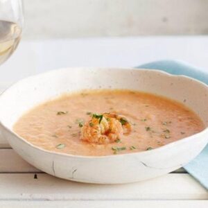 Marcus Samuelsson Instagram - I am gearing up for tomato season! Trust me when I say that you’ll want to click the link in my bio for my Grilled Tomato Soup with Sweet and Sour Shrimp recipe. It’s worth waiting all year for!
