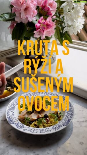 Marek Pavala Instagram - Můj slevový kód MAREK10 na ochutnejorech.cz platí až do 12/5!

Díky moc @ochutnejorech za výborný ingredience! Ta kvalita je znát. Hlavně u sušeného ovoce se projeví fakt, že dozrává v přirozených podmínkách a má tak fakt skvělou chuť. 

Na recept potřebujete jen základní suroviny:

200g jasmínové rýže
500g krůtího prsa
1 hrst sušeného ovoce (brusinky, rozinky)
Koření (curry, kurkuma, hřebíček, bobkobý list, badyán)
Tymián a rozmarýn (k masu)
Česnek
4 cibule
Máslo   přepuštěné máslo
Sůl, pepř
Petržel, nebo kerblík